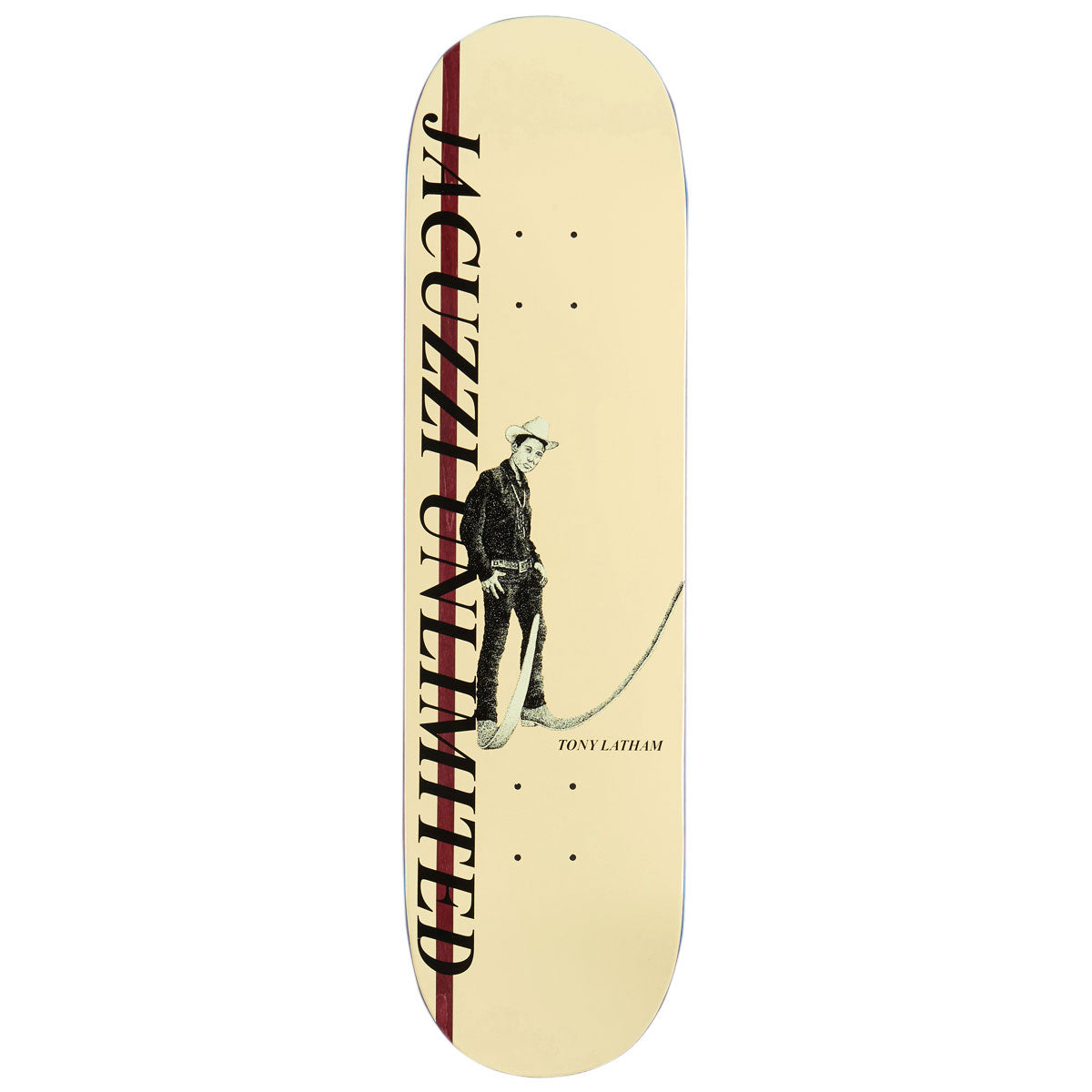 Jacuzzi Unlimited Tony Latham Boots EX7 Skateboard Deck - Natural - 8.50 image 1