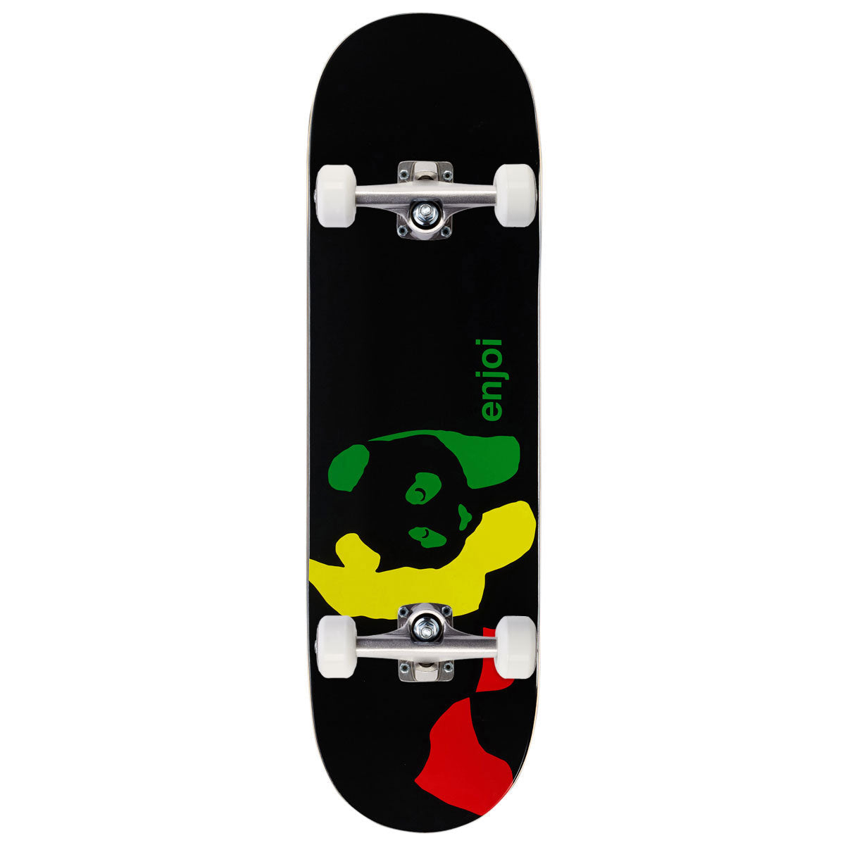 Enjoi Rasta Panda R7 Skateboard Complete - 9.00