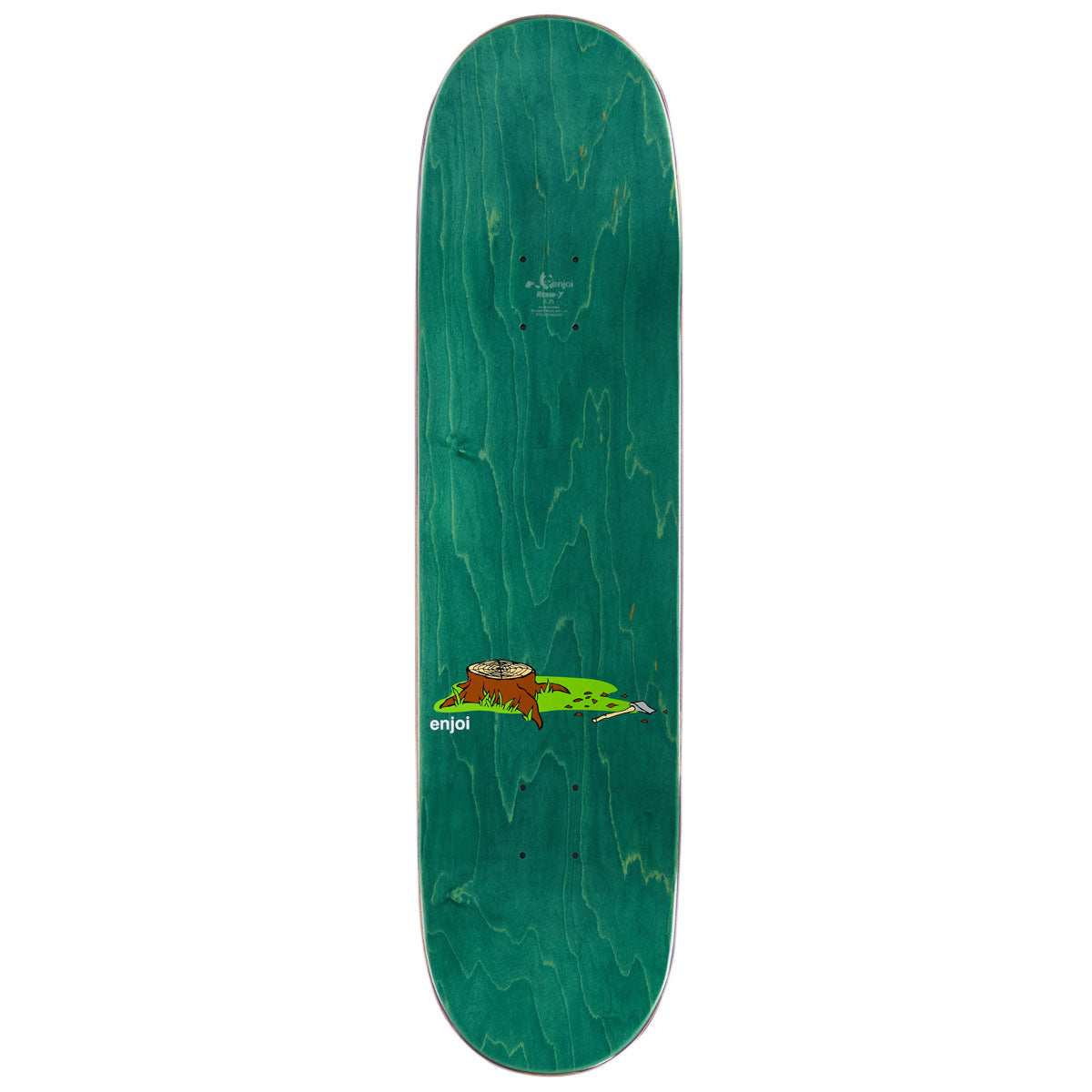 Enjoi Rasta Panda R7 Skateboard Deck - 8.25