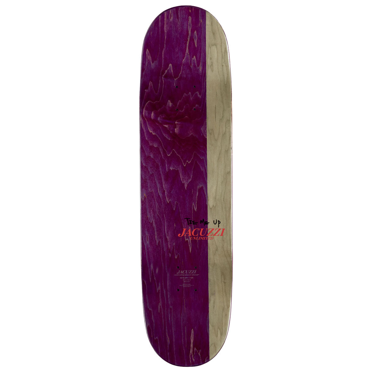 Jacuzzi Unlimited John Dilo Safe Word EX7 Skateboard Deck - 8.50