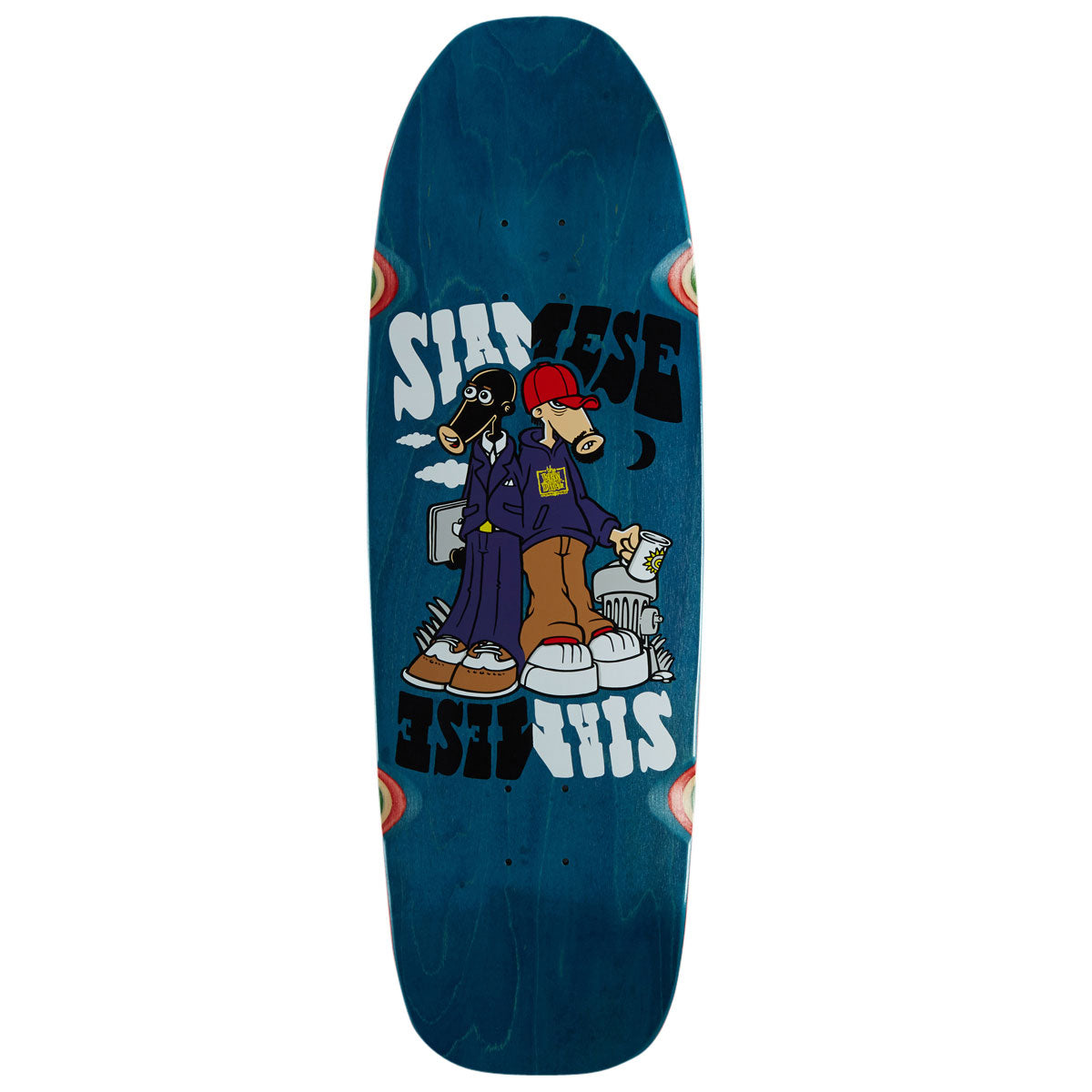 New Deal New Siamese Skateboard Deck - 9.62