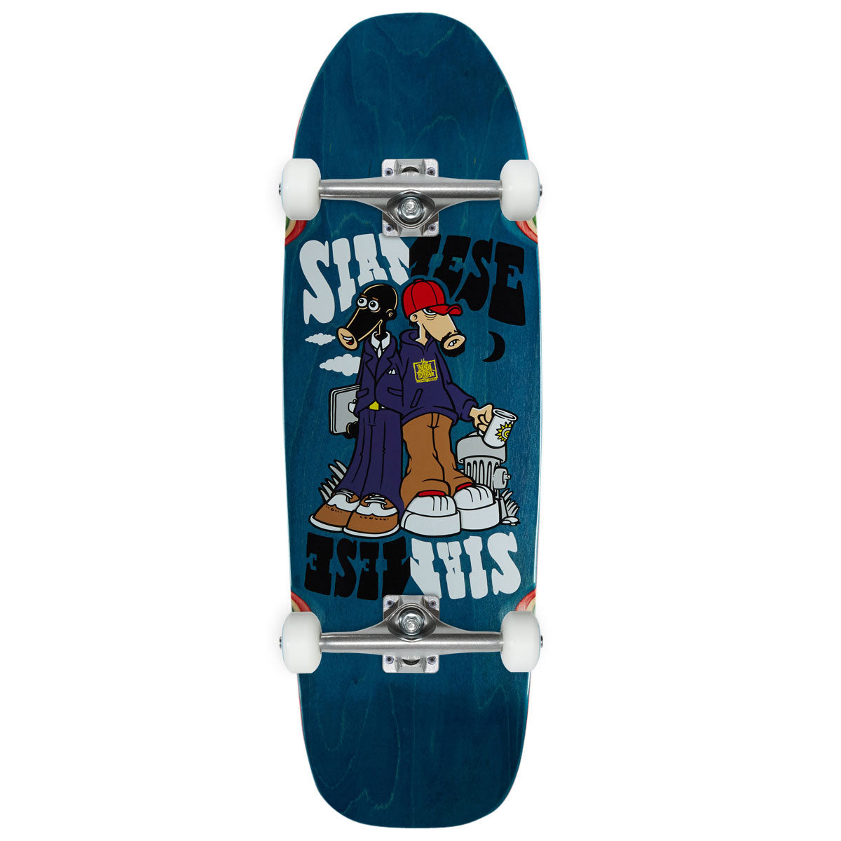 New Deal New Siamese Skateboard Complete - 9.62