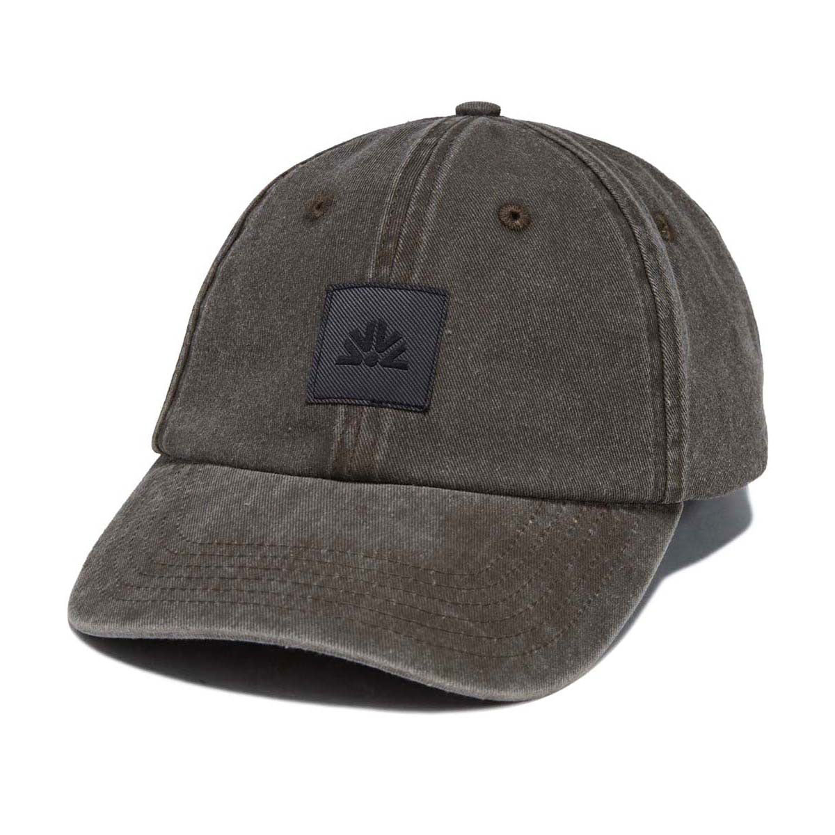 Autumn Washed 6 Panel Strapback Hat - Brown image 1