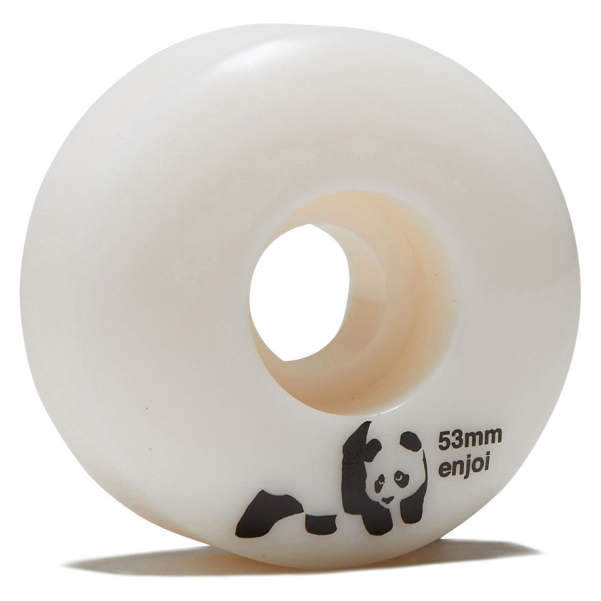 Enjoi Whitey Skateboard Wheels - White - 53mm image 1
