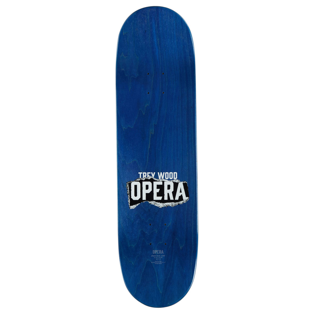 Opera Wood Spider EX7 Skateboard Complete - Black/Green - 8.75