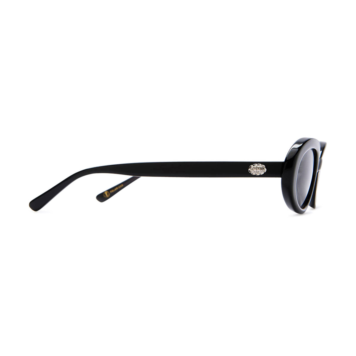Crap Eyewear The Sweet Leaf Sunglasses - Black Bio/Polarized Grey image 3