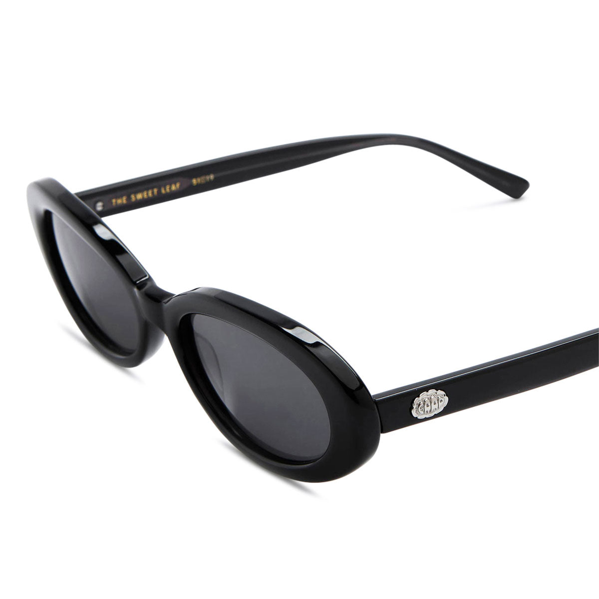 Crap Eyewear The Sweet Leaf Sunglasses - Black Bio/Polarized Grey image 4