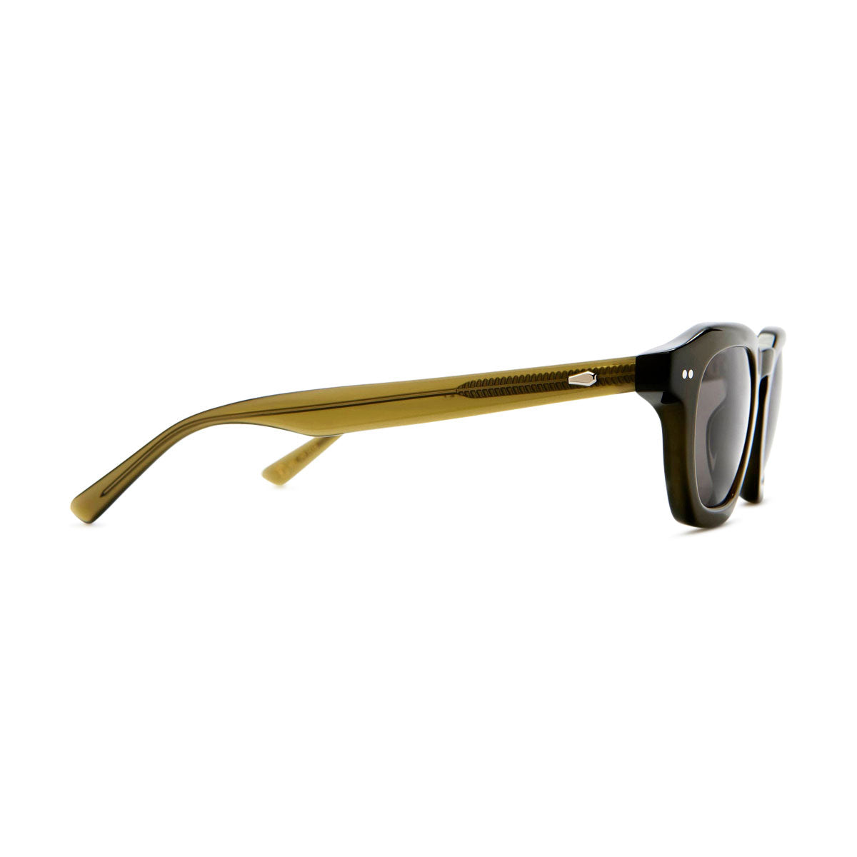 Crap Eyewear The No Wave Sunglasses - Seaweed Bio/Polarized Smoke image 3
