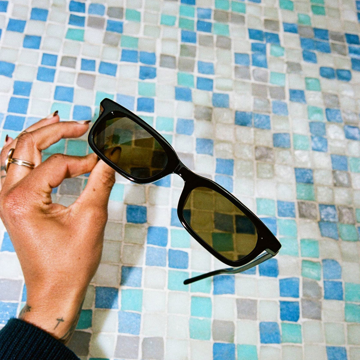 Crap Eyewear The Idle Daze Sunglasses - Black Moondust Bio/Earth image 5
