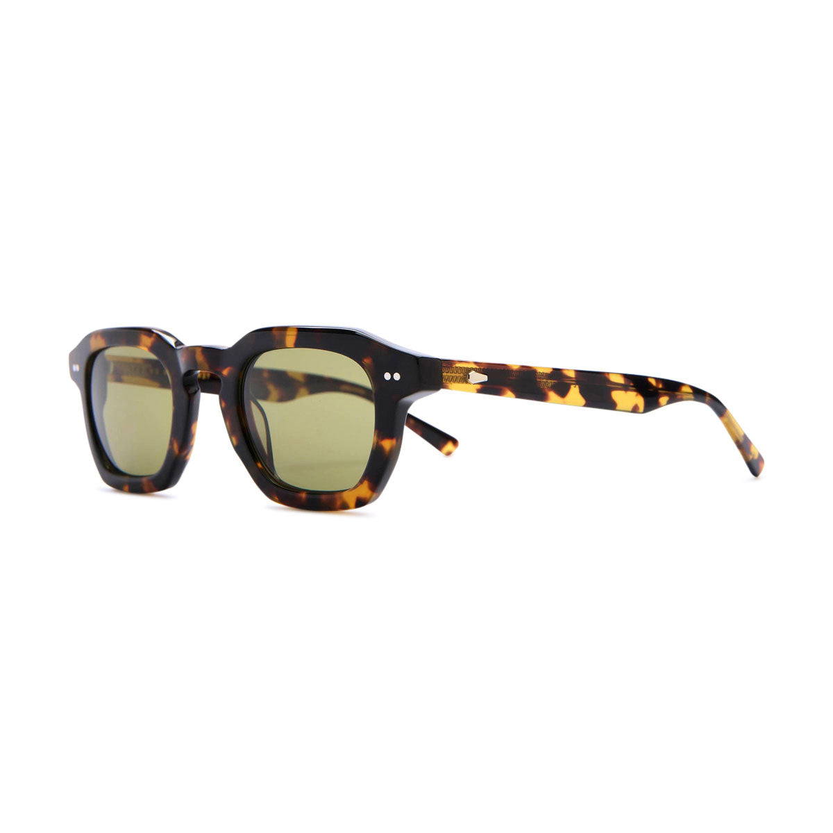 Crap Eyewear The No Wave Sunglasses - Lunar Tortoise Bio/Polarized Olive image 2