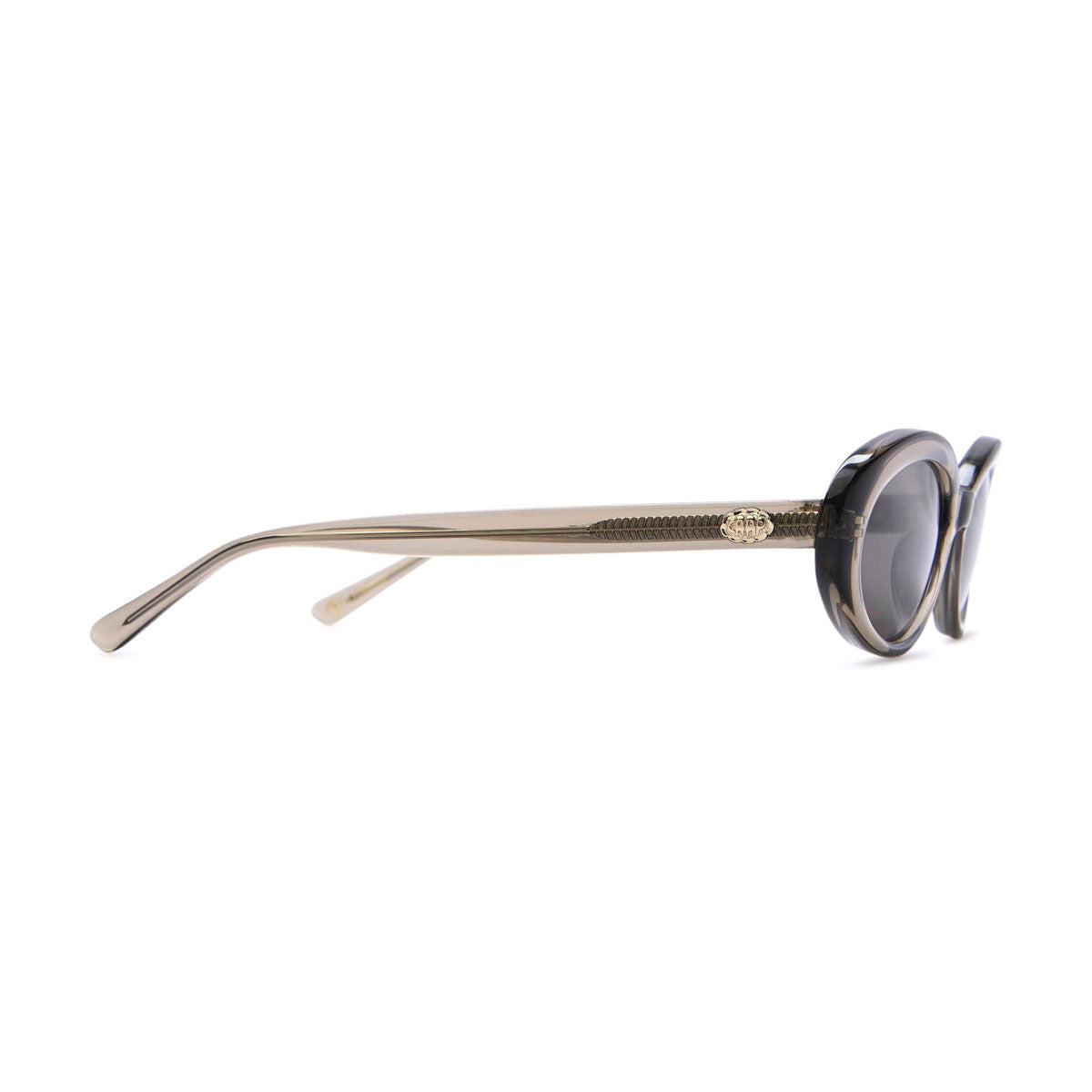 Crap Eyewear The Sweet Leaf Sunglasses - Crystal Stone Bio/Polarized Smoke image 3
