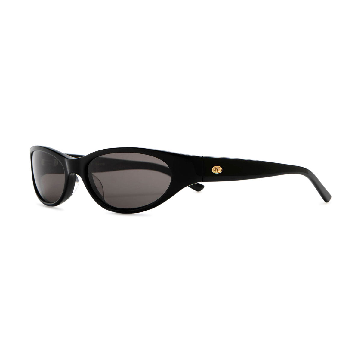 Crap Eyewear The Mini Funk Sunglasses - Black Bio/Polarized Smoke image 2