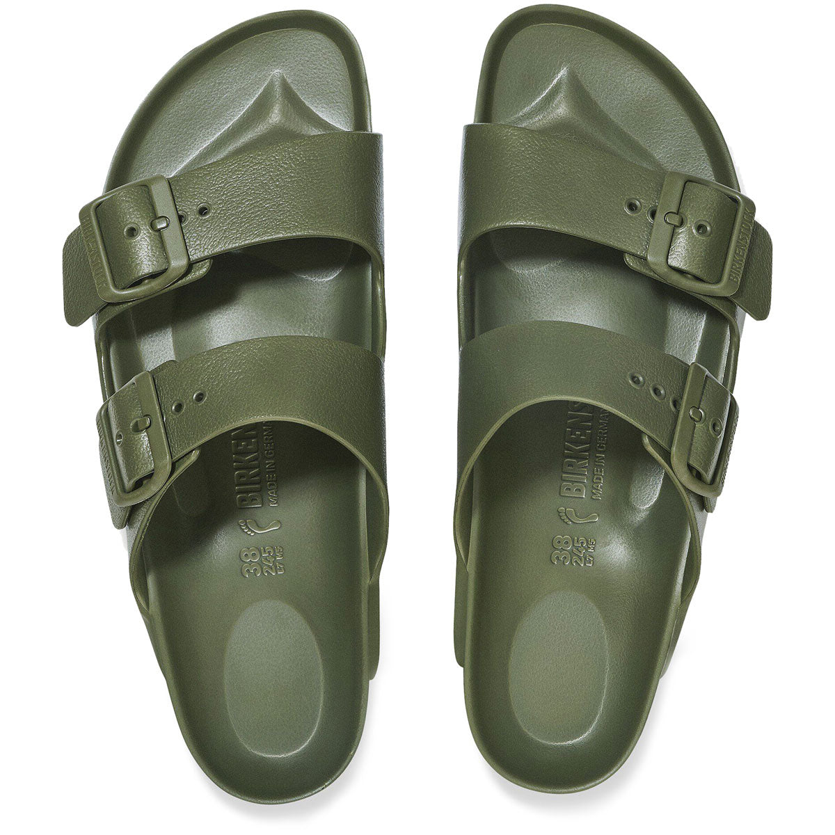 Birkenstock Womens Arizona EVA Sandals - Khaki image 3