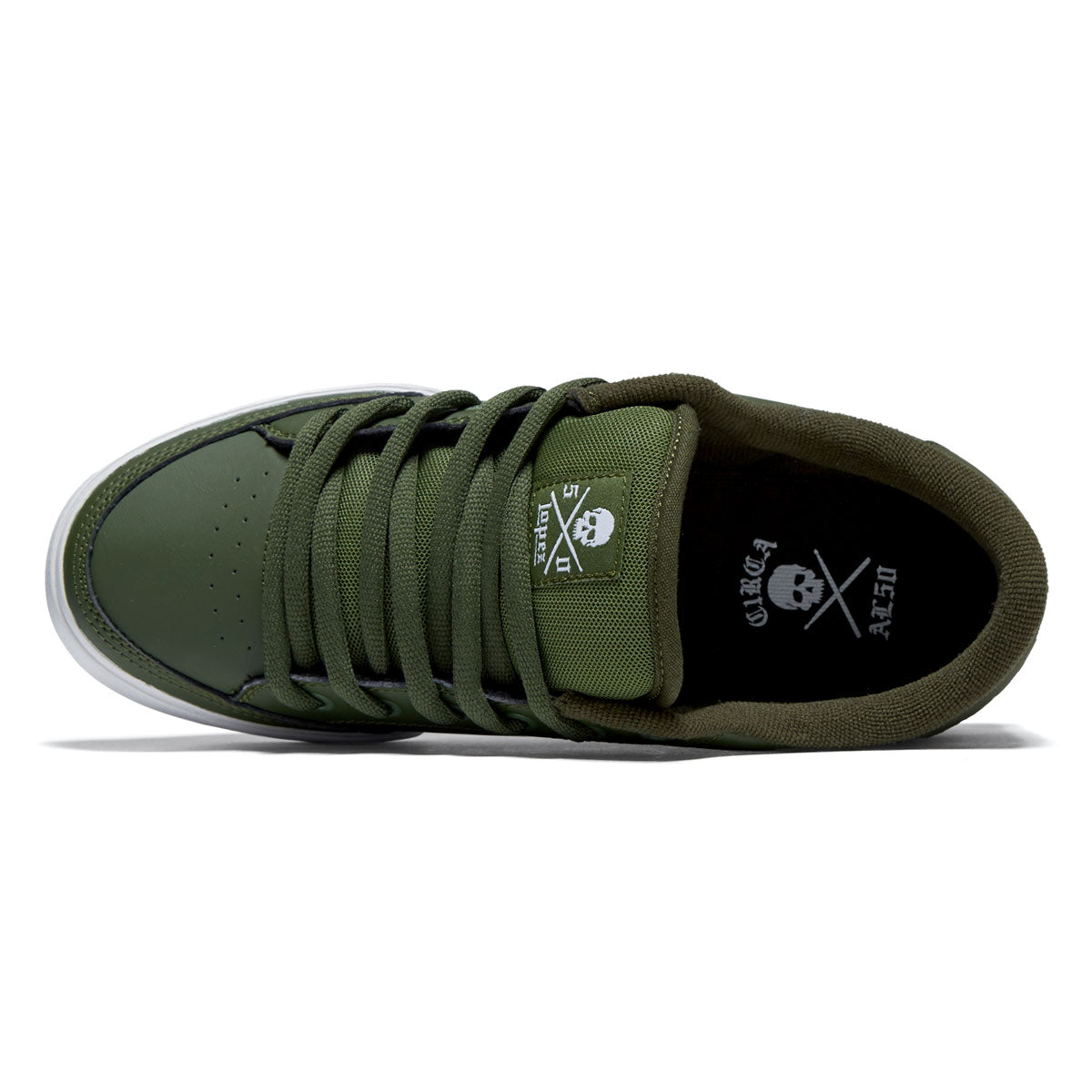 C1rca AL 50 Shoes - Loden Green/White – Daddies Board Shop