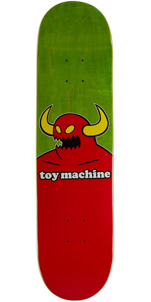 Toy Machine Monster Skateboard Deck - Assorted Stains - 7.75