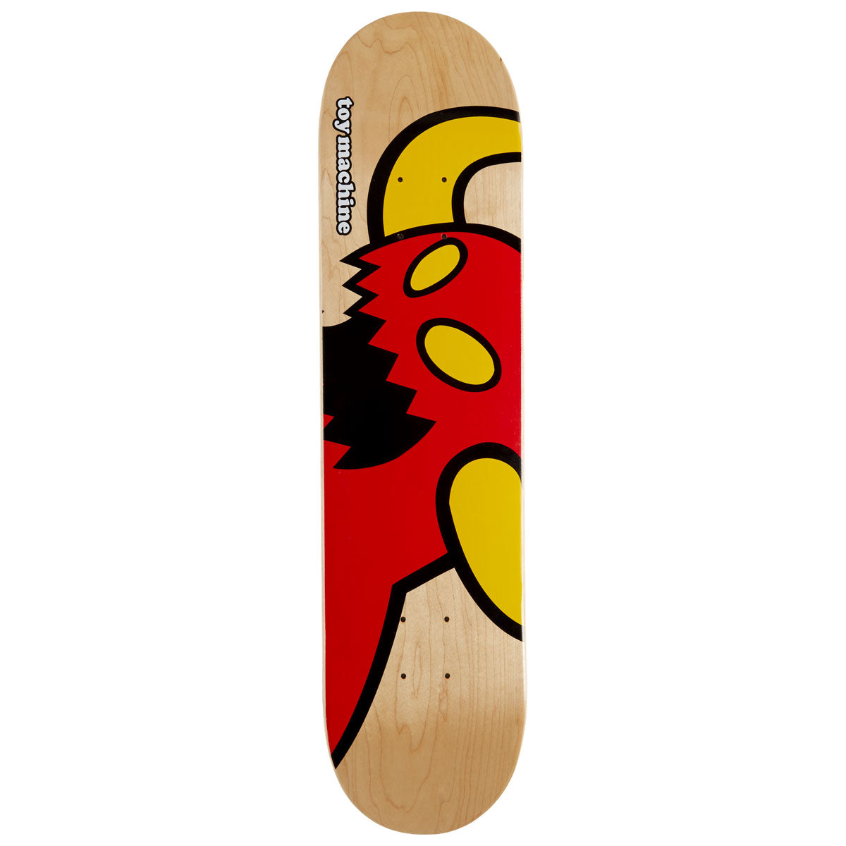 Toy Machine Vice Monster Skateboard Deck - Natural - 7.50
