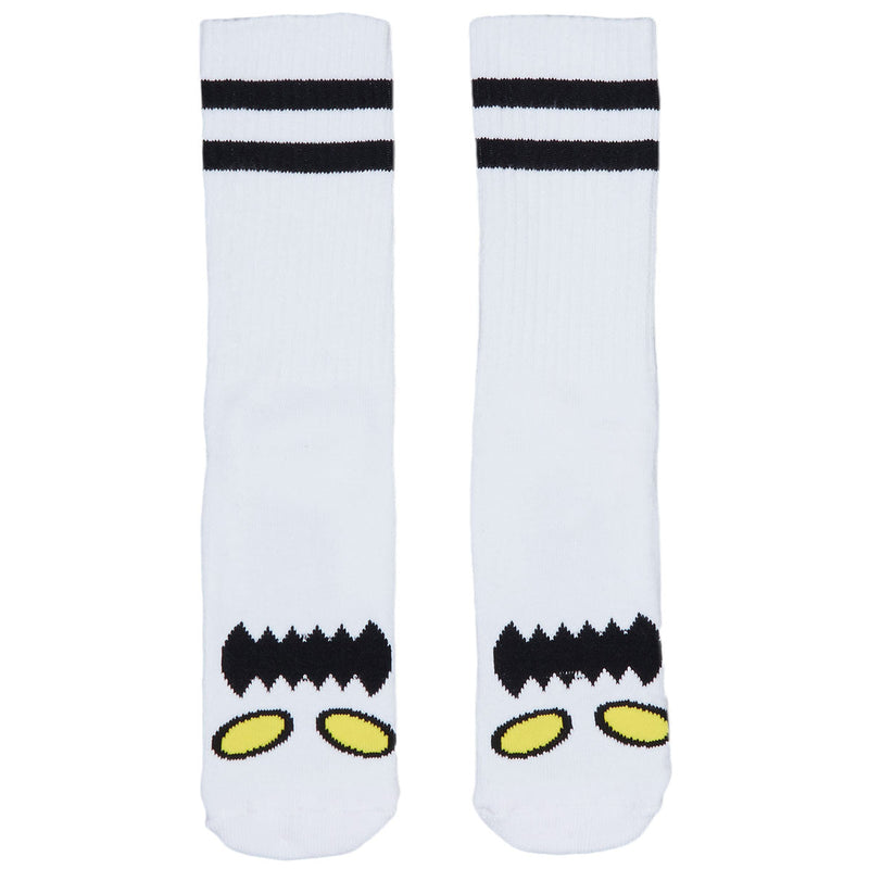 Toy Machine Monster Face Socks - White