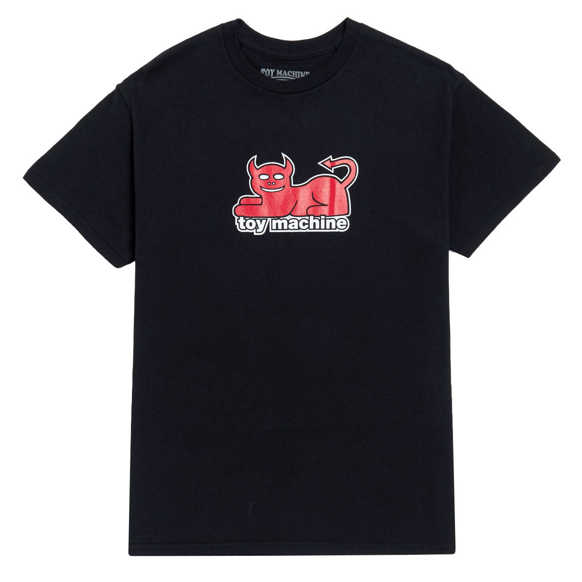 Toy Machine Devil Cat T-Shirt - Black image 1