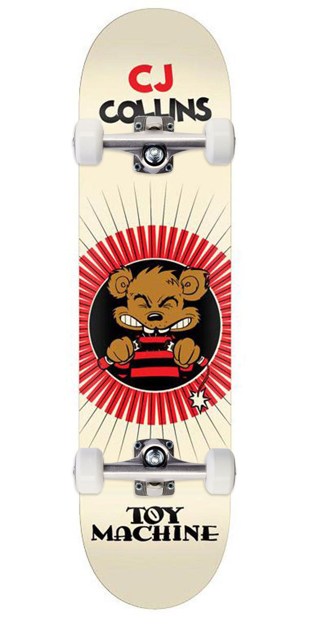 Toy Machine Collins Toons Skateboard Complete - 8.00
