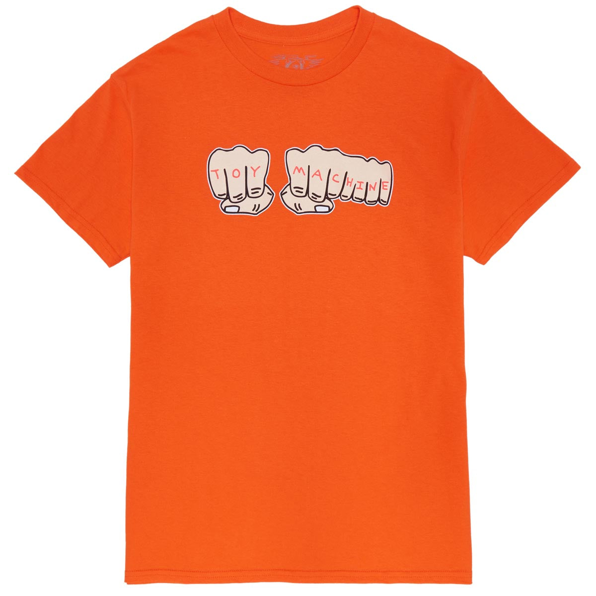 Toy Machine Fists T-Shirt - Orange image 1
