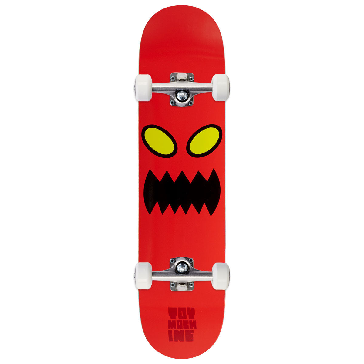Toy Machine Monster Face Mini Skateboard Complete - 7.38