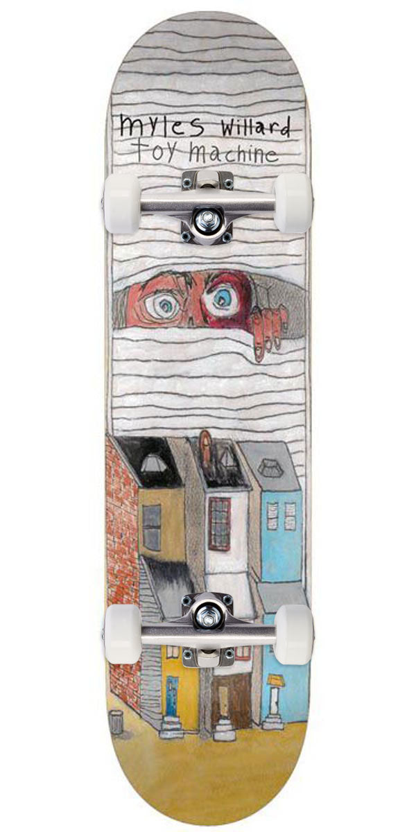 Toy Machine Willard Neighbors Skateboard Complete - 8.38