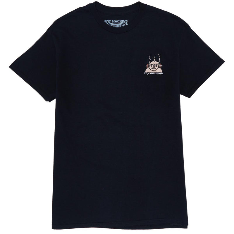 Toy Machine T-mission Embroidered T-Shirt - Black