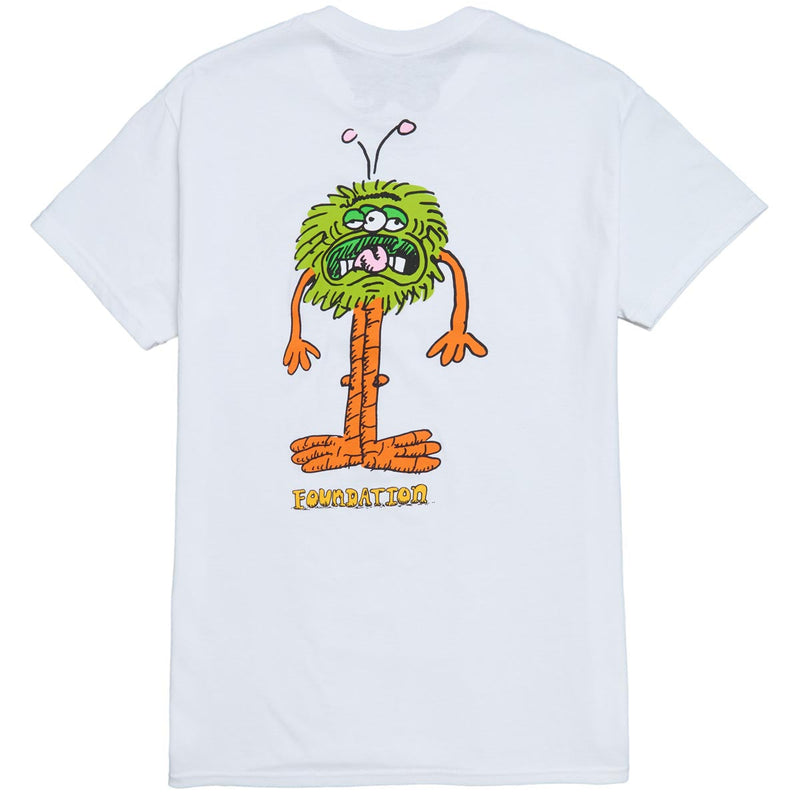 Foundation Green Monster T-Shirt - White