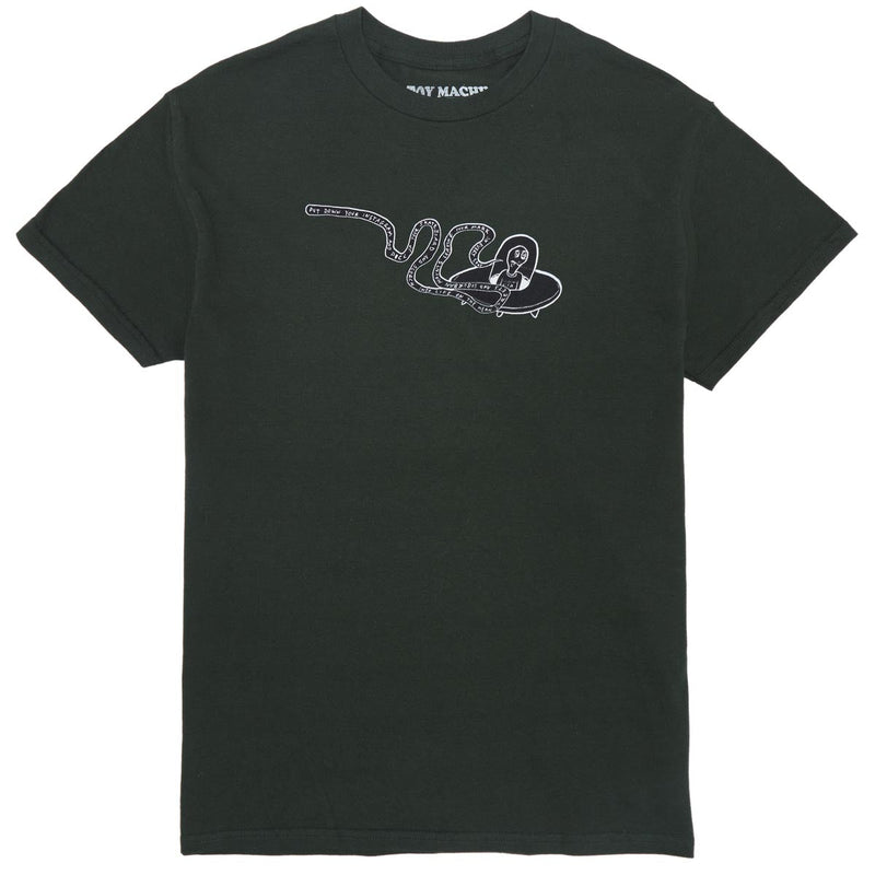 Toy Machine Flying Saucer T-Shirt - Forest