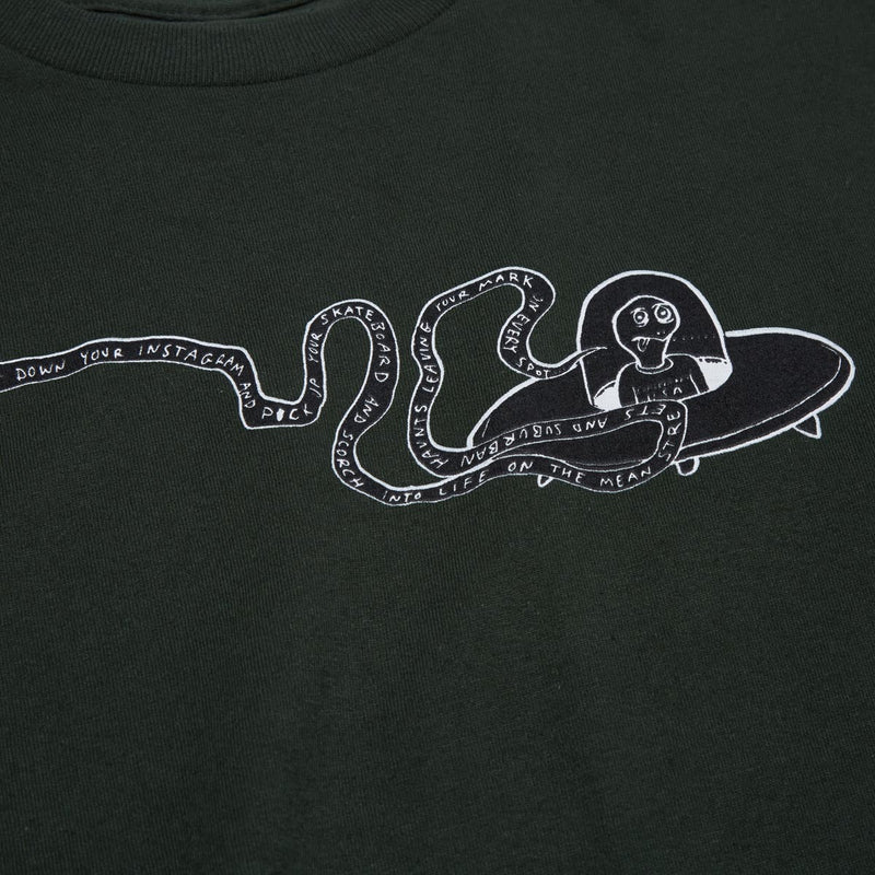 Toy Machine Flying Saucer T-Shirt - Forest