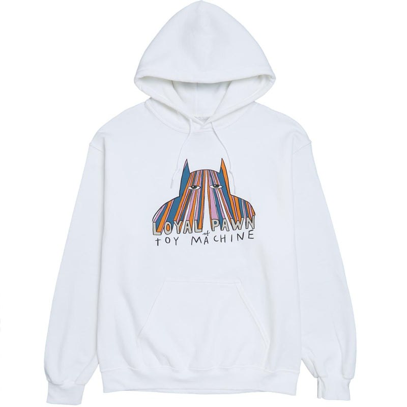 Toy Machine Loyal Pawn Hoodie - White