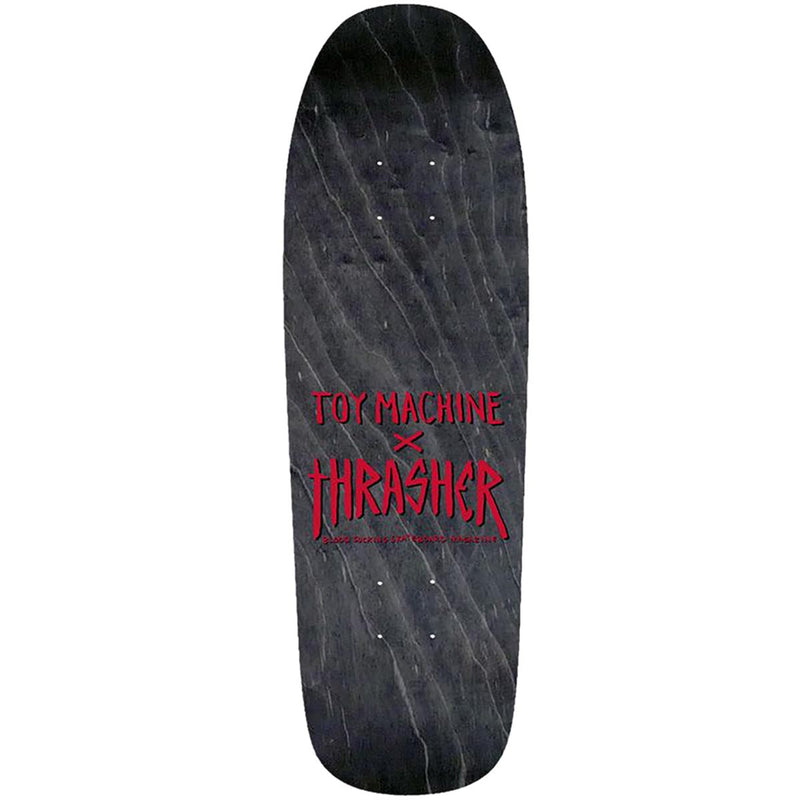Toy Machine x Thrasher Monster Gram Shaped Skateboard Deck - 9.50