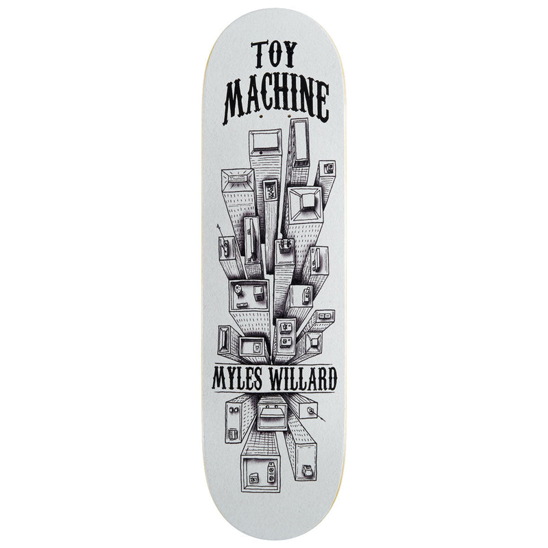 Toy Machine Willard City Skateboard Deck - 8.38