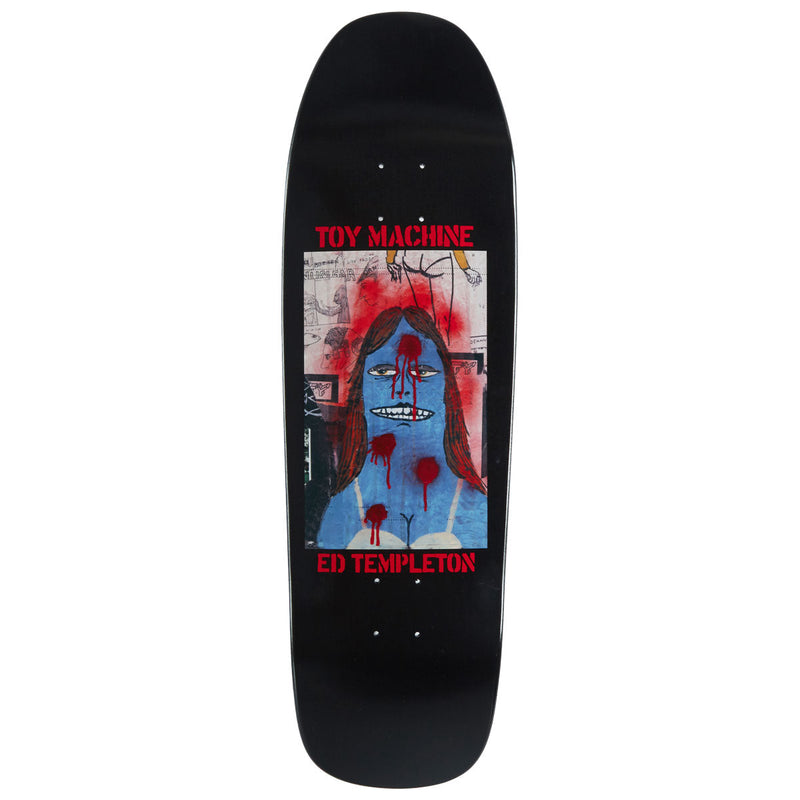 Toy Machine Templeton Graffiti Skateboard Deck - 9.50