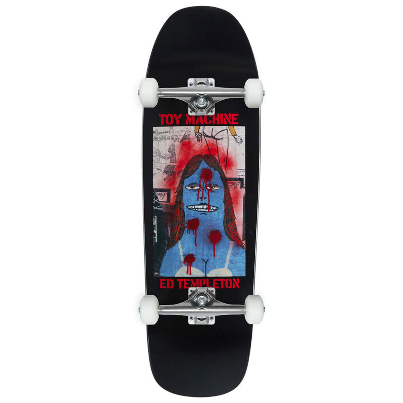 Toy Machine Templeton Graffiti Skateboard Complete - 9.50