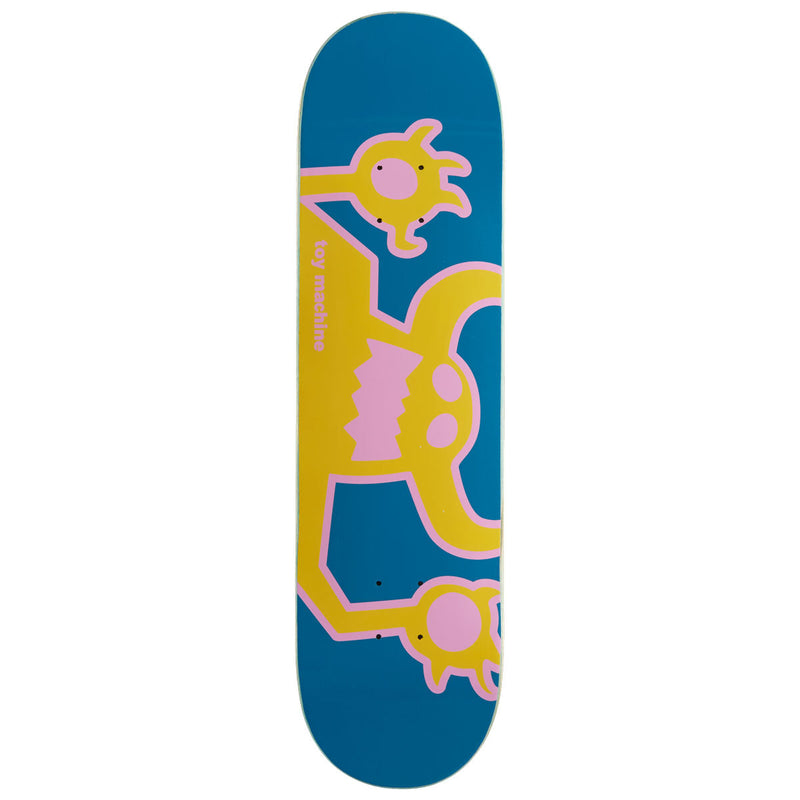 Toy Machine Original Monster Skateboard Deck - Yellow - 8.25