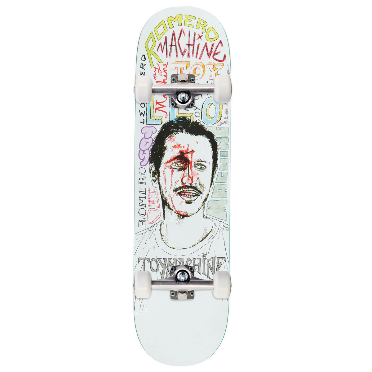 Toy Machine Romero Mi Cara Skateboard Complete - 8.38