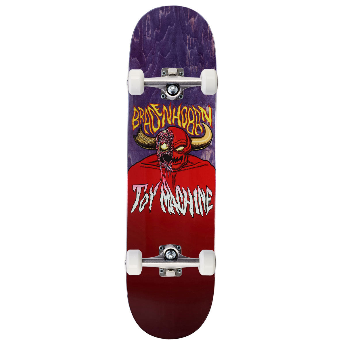 Toy Machine Hoban Face Melt Skateboard Complete - 8.25