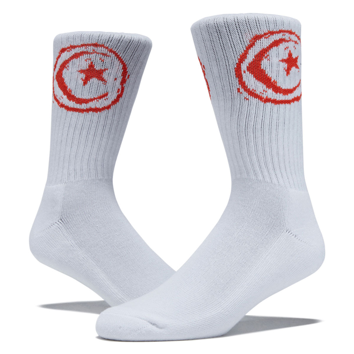 Foundation Star & Moon Socks - White image 2