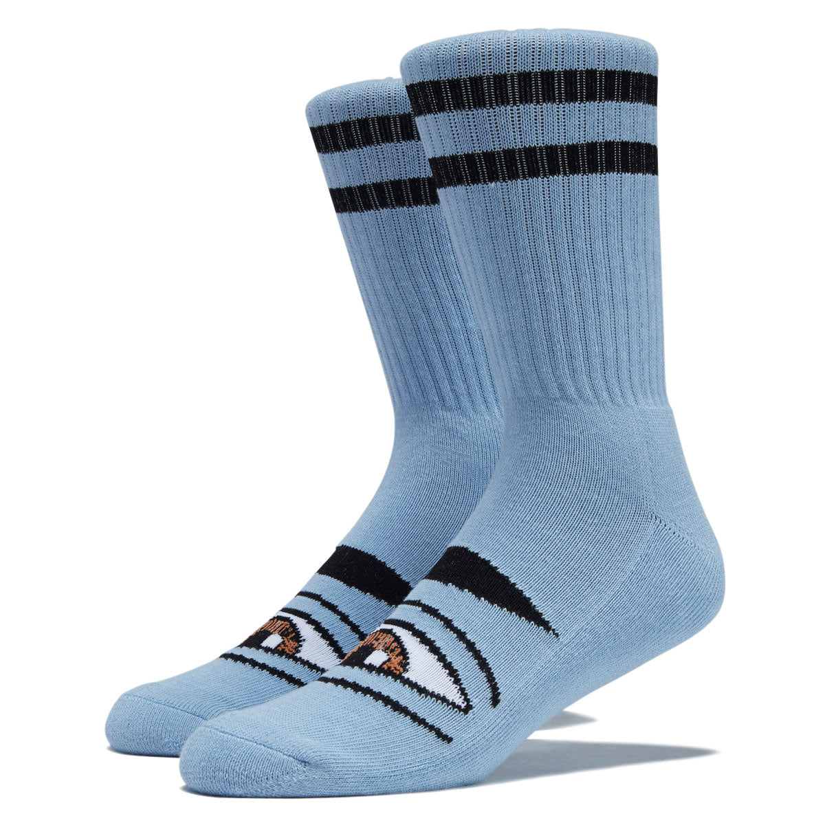 Toy Machine Sect Eye Socks - Baby Blue image 1