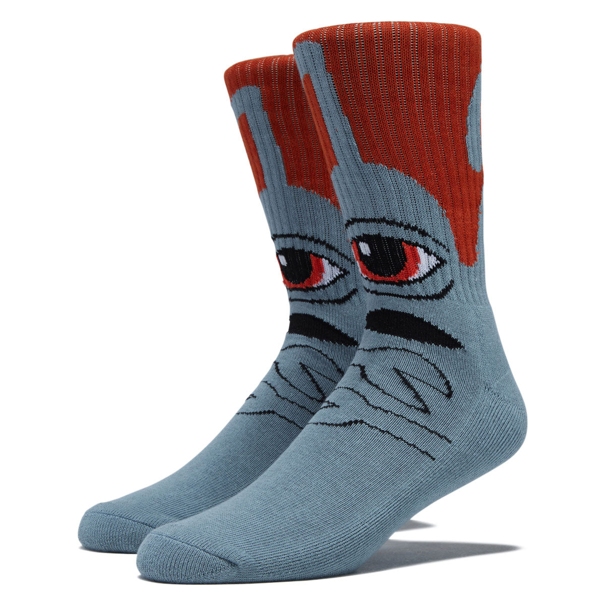 Toy Machine Sect Hug Socks - Grey image 1