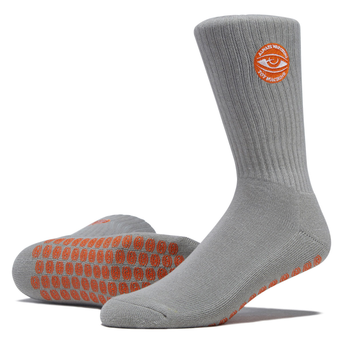 Toy Machine Always Watching Grip Socks - Grey image 2