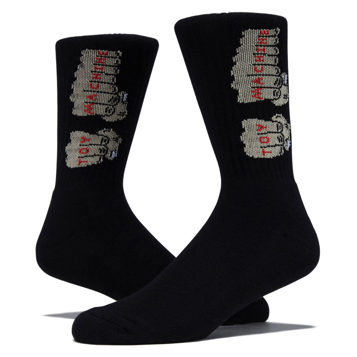 Toy Machine Fists Socks - Black image 2