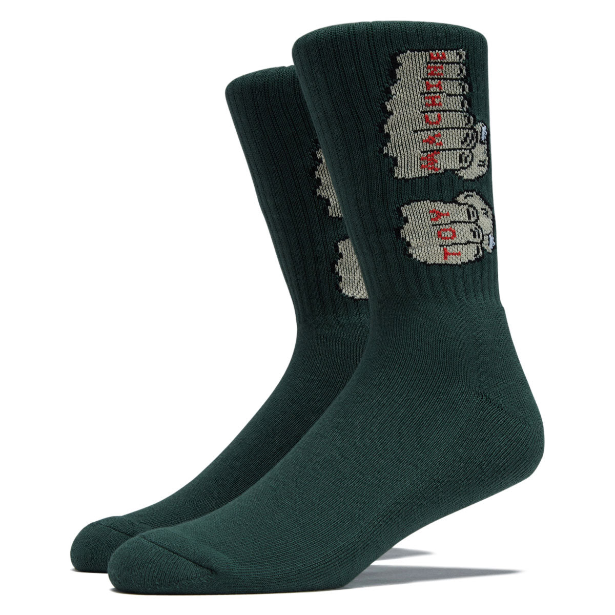 Toy Machine Fists Socks - Forest image 1
