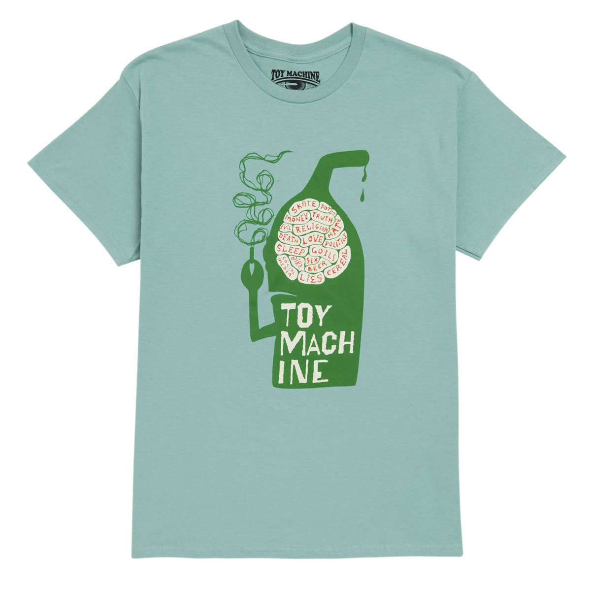 Toy Machine Silowet T-Shirt - Mint image 1