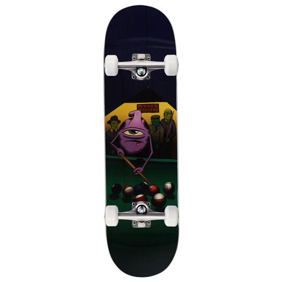 Toy Machine Willard Hustler Skateboard Complete - 8.25