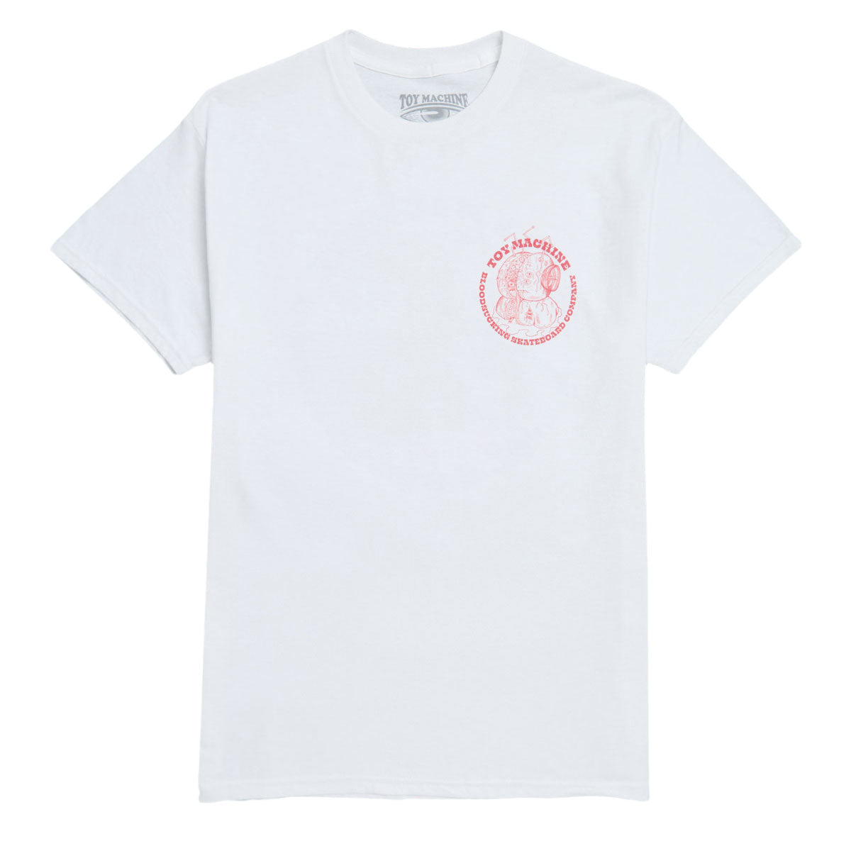 Toy Machine Split T-Shirt - White image 2