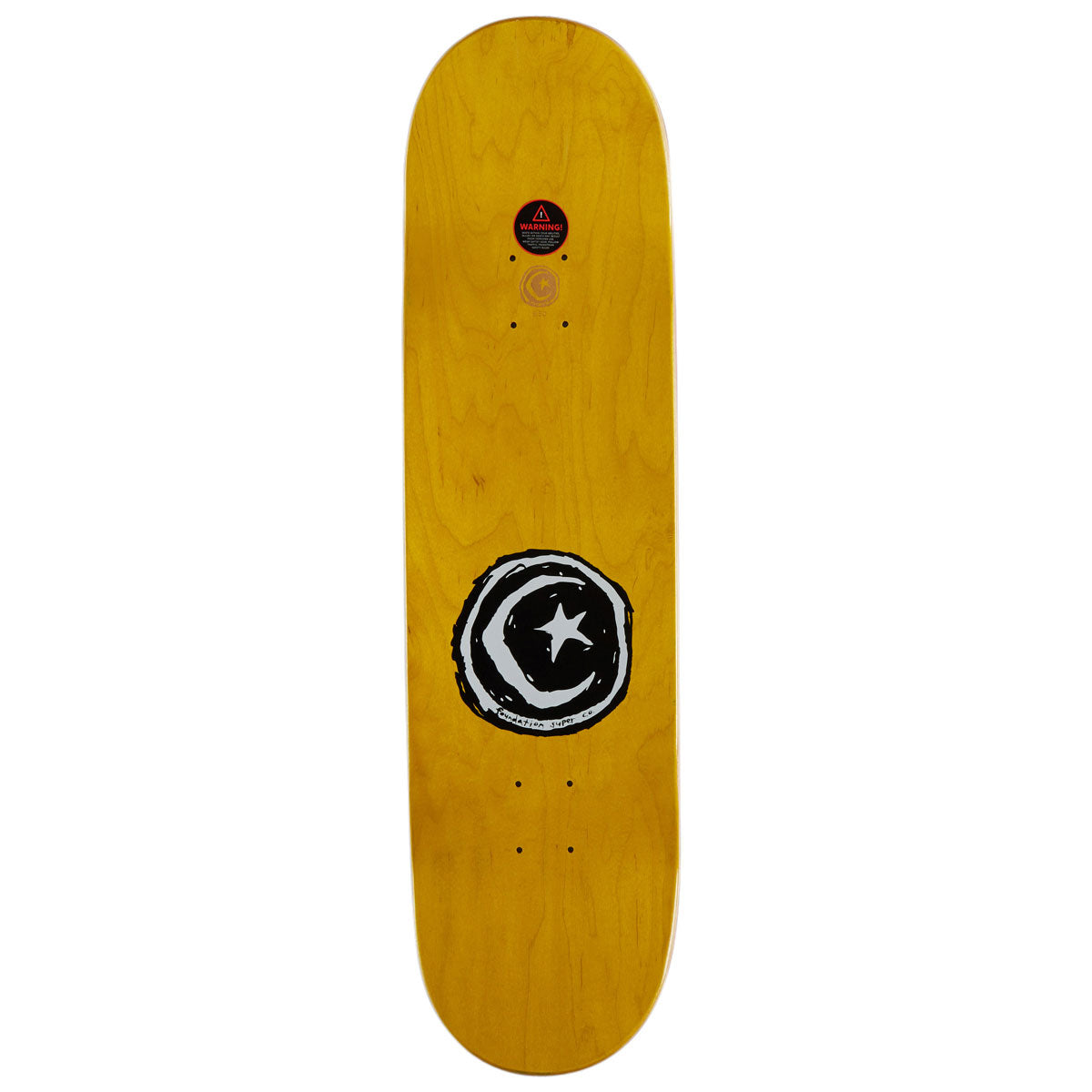 Foundation Star & Moon Skateboard Deck - Pink - 8.50