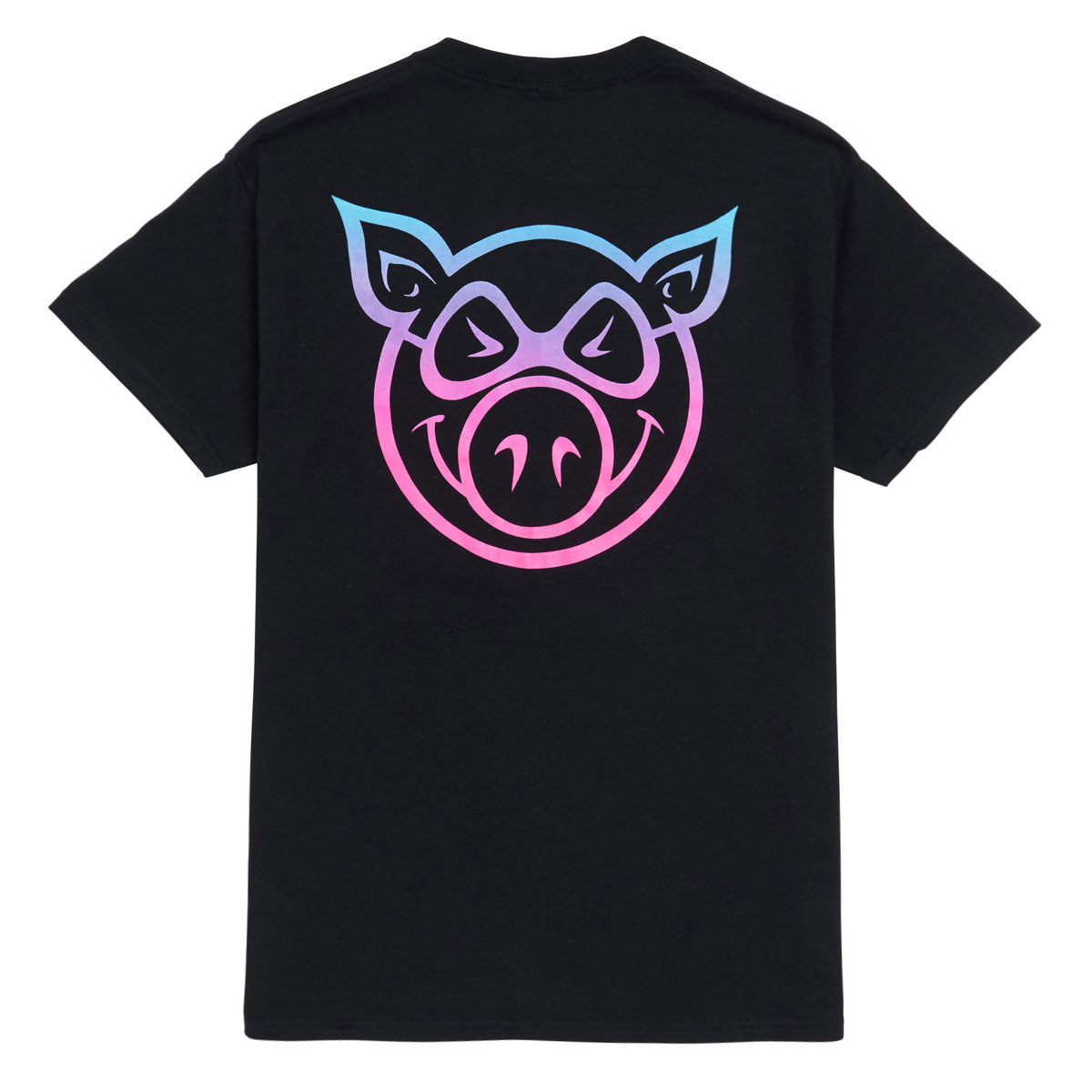 Pig Head Fade T-Shirt - Black image 2
