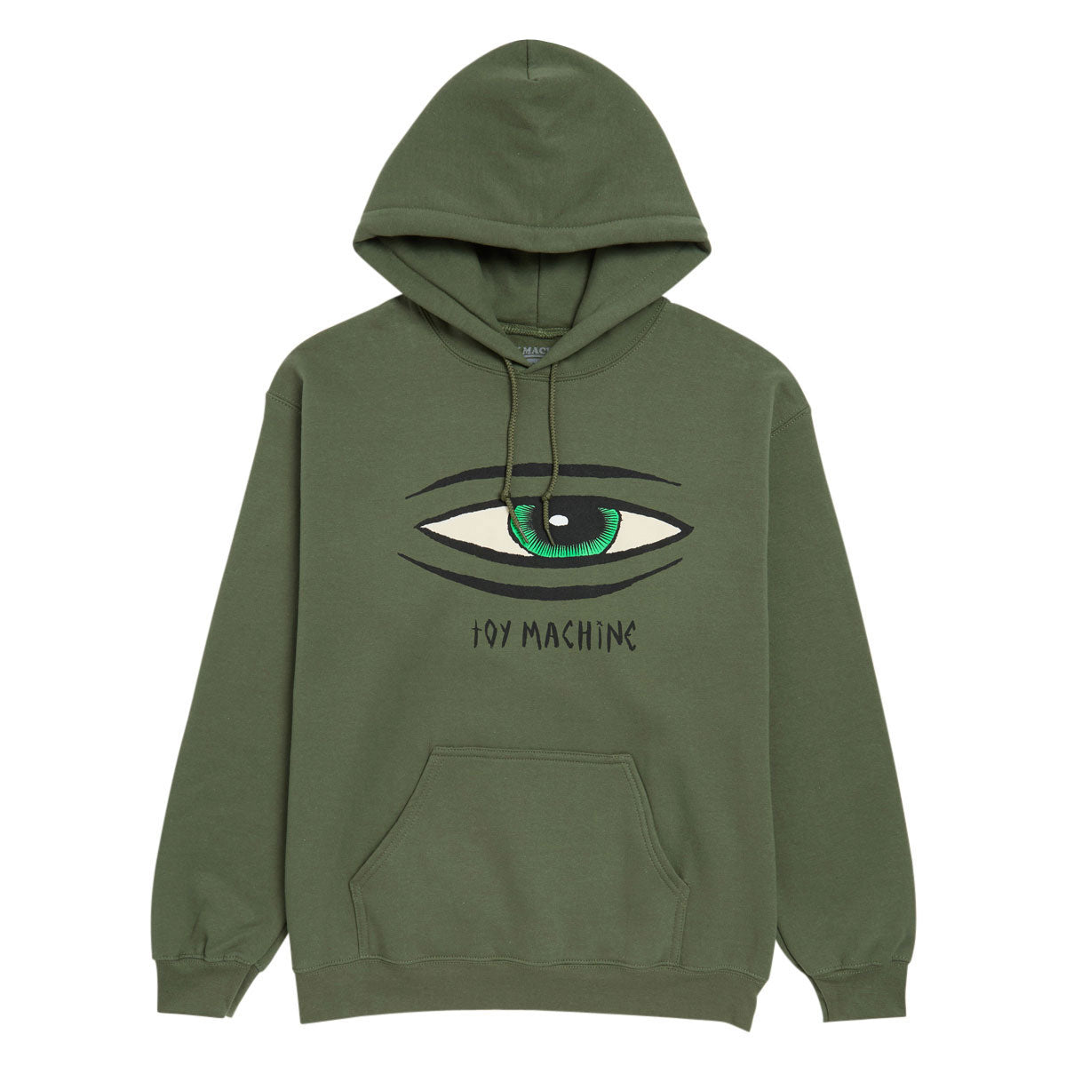 Toy Machine Sect Eye Hoodie - Army image 1